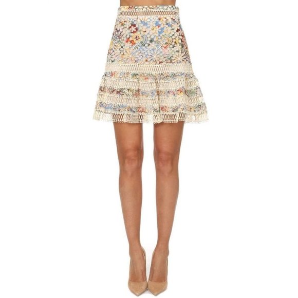ZIMMERMANN Lovelorn Flutter Skirt size 1 - Picture 8 of 13